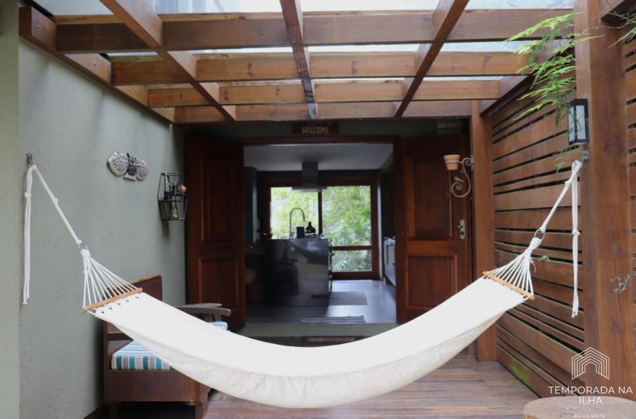 Casa De Praia No Rosa - Vista Para Lagoa De Ibiraquera Имбитуба Екстериор снимка