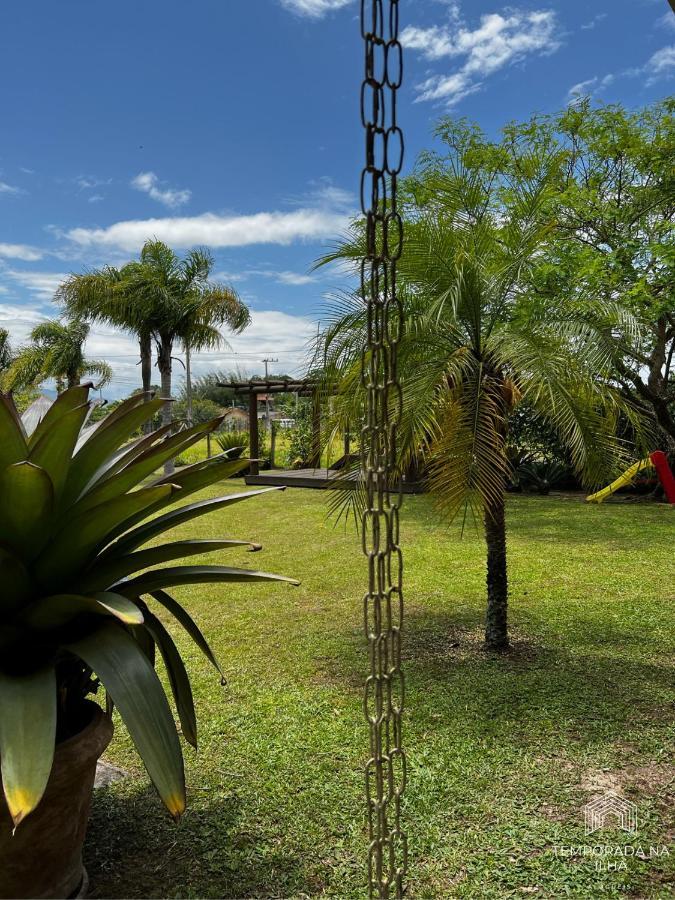 Casa De Praia No Rosa - Vista Para Lagoa De Ibiraquera Имбитуба Екстериор снимка